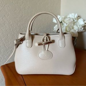 Longchamp Roseau Leather Crossbody